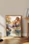 One Piece Wooden Framed Painting Tk3015 - 2
