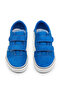 Children's Unisex Cobalt Blue Rubber Sole Comfortable Fit Double Velcro Shoes - 3