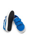 Children's Unisex Cobalt Blue Rubber Sole Comfortable Fit Double Velcro Shoes - 4
