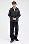 Men's Genuine Jumbo Leather Jacket Black Color Shirt Collar - 6