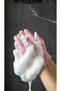 3 Pairs of Bath Scrub Exfoliating Gloves – Body Scrub Shower Gloves (Pink-Grey-Purple) - 2