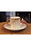 French Limoges Hand-Painted Porcelain Turkish Coffee Tall Cup - 4