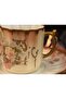 French Limoges Hand-Painted Porcelain Turkish Coffee Tall Cup - 3