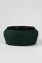 Talebe Sarigy - Green Fabric - Black Skullcap - Round Wrap - Bird's Eye - 5 Meters - 4