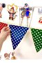 Circus Themed Pennant Banner – Colorful Pennant Party Banner - 5