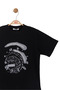 Boy's Maze T-Shirt 8-14 Years Black - 4