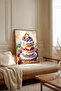 One Piece Wooden Framed Painting Tk3056