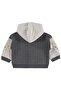 Sleeve Teddy Bear Embroidered Cardigan 6-18 Months - Gray 12-18 Months - 3