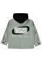 Double Pocket Hooded Shirt for 6-9 Years Old - Khaki 8-9 Years Old - 2