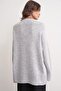 Mixray Round Neck Oversize Knitted Sweater - 6