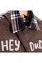 Baby Boy Leo Plaid Detailed Premium Jumpsuit with Bag - 4