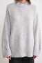Mixray Round Neck Oversize Knitted Sweater - 4