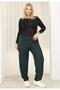 Plus Size Basic Sweatpants with Pockets - 4