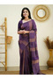 Purple Silk Saree - MAF3011 | Purple - 2