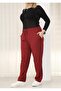 Plus Size Basic Sweatpants with Pockets - 4