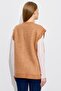 Sequin Detailed Knitwear Vest Somon - 4