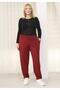 Plus Size Basic Sweatpants with Pockets - 6