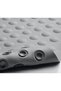 Bathroom Anti-Slip Mat 50X50 cm Square Anti-Slip Mat with Suction Cup in the Bathtub Gray Color - 4