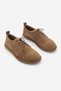 Women's Genuine Leather Women's Lace-Up Masculine Loafer Casual Oxford Shoes Bemor Taba Suede - 5
