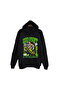 One Piece - Usopp - Anime Printed Unisex 100% Cotton Black Hooded Sweatshirt