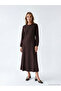 Crew Neck Ruffle Dress (S6)