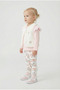 Baby Girl Plush Vest Leggings Set Pink - 2