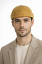 Washable Yellow Docker Hat Men's Adjustable Buckle Vintage Casual Unisex Beanie - 8