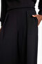 F8429Axbk81 Black Wide Leg Standard Length Modal Sweatpants - 5