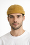 Washable Yellow Docker Hat Men's Adjustable Buckle Vintage Casual Unisex Beanie - 6