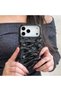 iPhone 17 (6.3 Inch) Compatible Wavy Crinkle Detailed 3D Surface Bright Colored Summer Lux Case - 4