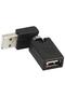 5264 USB to Female Male 360 Degree Rotatable Converter Converter Adapter - 7