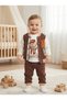 Happier College Jacket Baby Boy 3-Piece Set - 3