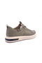 M56183 Men's Khaki Green Daily Comfort Linen Shoes with Rubber Laces - 4