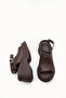 Aurora Lila Women's Sandals 0012917 Brown - 5