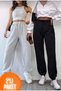 -2 Pieces- Black Gray Opportunity Product Large Size Quality Loose Fit Flexible Comfortable Fabric Tracksuit -Veri̇vay- - 3