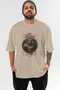 Viking Mythology 21 Pre-Printed Beige Oversize T-Shirt Men Women Cotton Crew Neck T-Shirt - 2