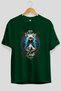 Baldur Front Printed Green Oversize T-Shirt Men Women Cotton Crew Neck T-Shirt