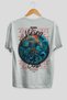 Njord Back Printed White Oversize T-Shirt Men Women Cotton Crew Neck T-Shirt - 2
