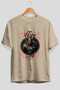 Viking Mythology 21 Pre-Printed Beige Oversize T-Shirt Men Women Cotton Crew Neck T-Shirt