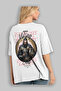 Viking Mythology 6 Back Printed White Oversize T-Shirt Men Women Cotton Crewneck Tshirt - 3