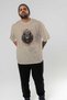 Viking Mythology 27 Pre-Printed Beige Oversize T-Shirt Men Women Cotton Crew Neck T-Shirt - 8