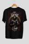 Viking Mythology 6 Back Printed Black Oversize T-Shirt Men Women Cotton Crew Neck T-Shirt - 2