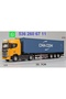 30cm Length Scania S730 Container Truck