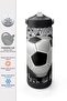 Football Patterned Steel Thermos with Folding Spout 650 ml 38390