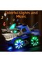 Light-Up, Sound-Up, and Moving Shark Monster Truck - 360 Degree Rotating Toy Car - 5