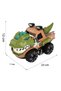 Moving Dinosaur Toy Car - T-Rex Truck with Lights, Music, and Spin-Along Feature - Ages 2+ - 6