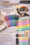 10 Colors Ballpoint Pen + 6 Pastel Highlighters |   Akmaz Dağılmaz |   Agenda, 16-Piece Set for Lectures & Office - 3