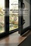 Pimapen Door Lock Pimapen Window Lock Window Safety Lock Chain Lock 6 Pieces Black - 2