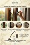Dark Brown Window Lock with 4 Ropes Children's Safety Security Burglar Pimapen PVC Door Lock - 7