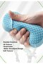 Bath Body Shower Sponge Magic Body Dead Skin Remover Body Massage Exfoliating Sponge Blue - 2